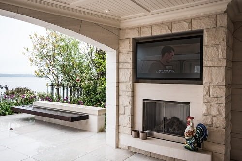 Weatherproof TV adds to Outdoor Entertaining