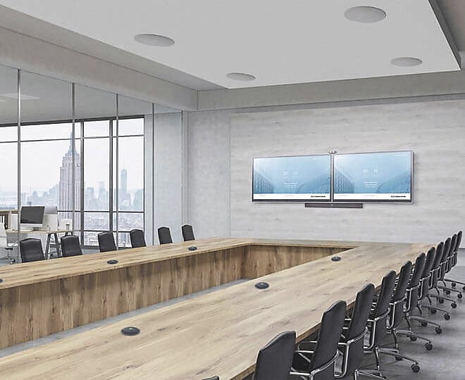 Conference room display size