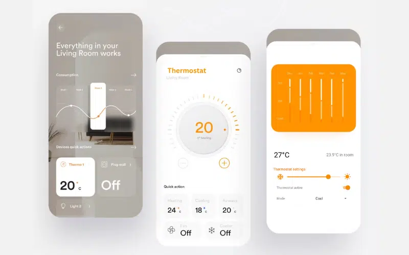 Smart Theromstat - Smart Home Solutions by La Scala